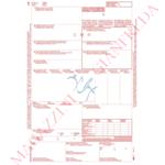 LETTERA DI VETTURA INTERNAZIONALE MODELLO C.M.R. 5 COPIE MECCANOGRAFICA